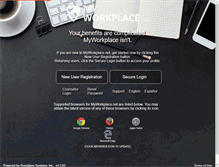 Tablet Screenshot of myworkplace.net